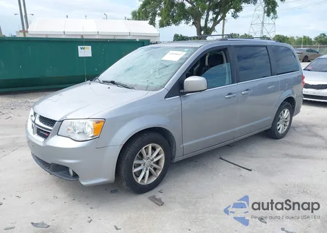 2018 Dodge Grand Caravan Sxt из США, поврежденный, VIN 2C4RDGCG3JR283109